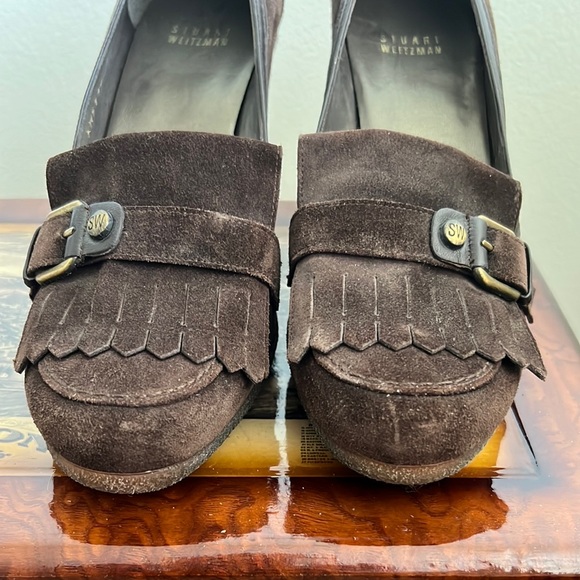 Stuart Weitzman shoes women Size 9M brown color - Picture 6 of 9